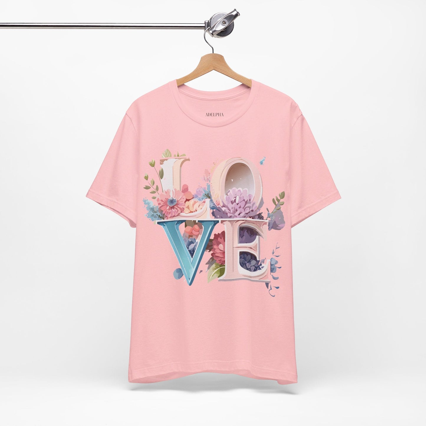 Adelpha Vintage Inspired Graphic T Shirt Unisex Jersey Short Sleeve Valentine Design