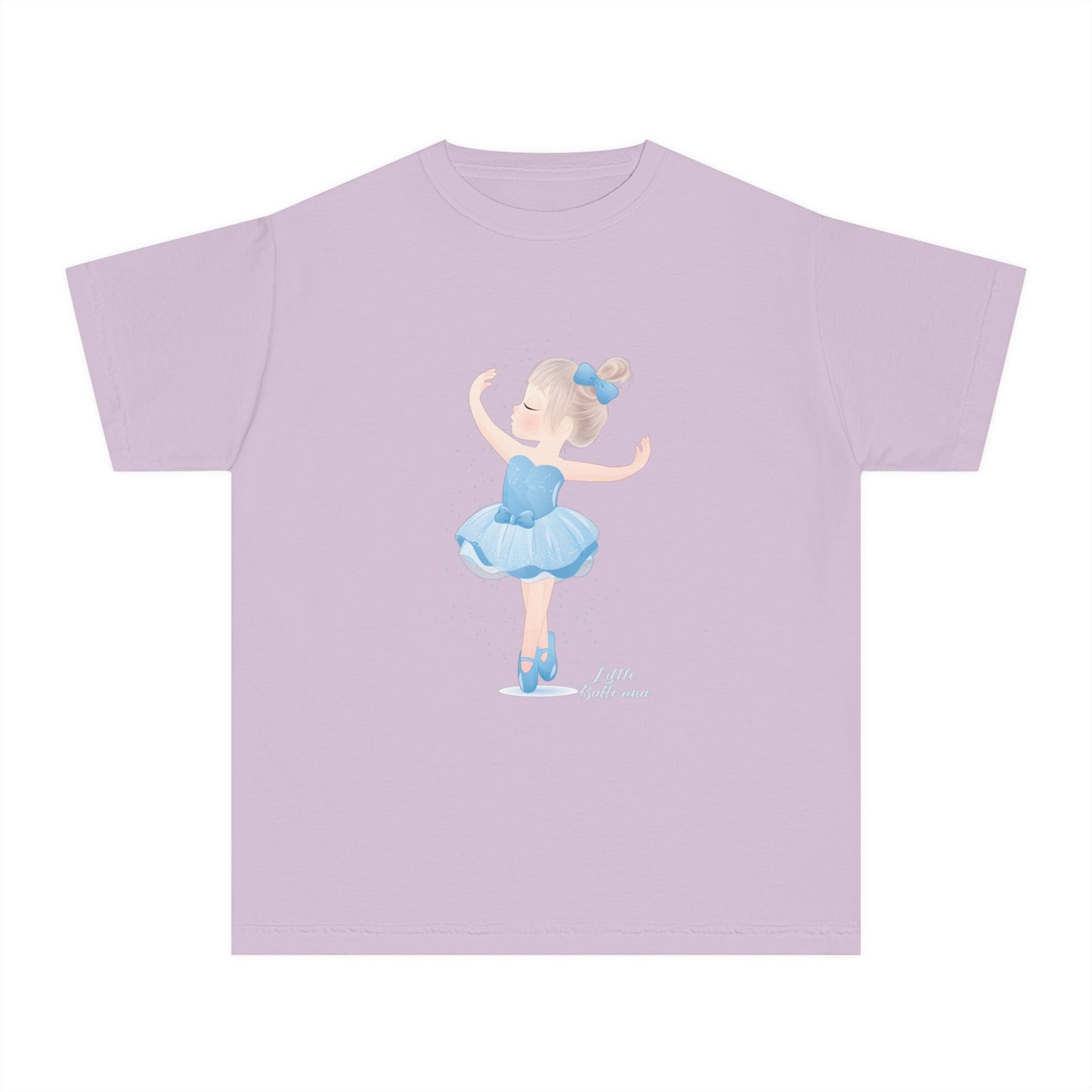 Youth Tee Shirt with Little Ballerina