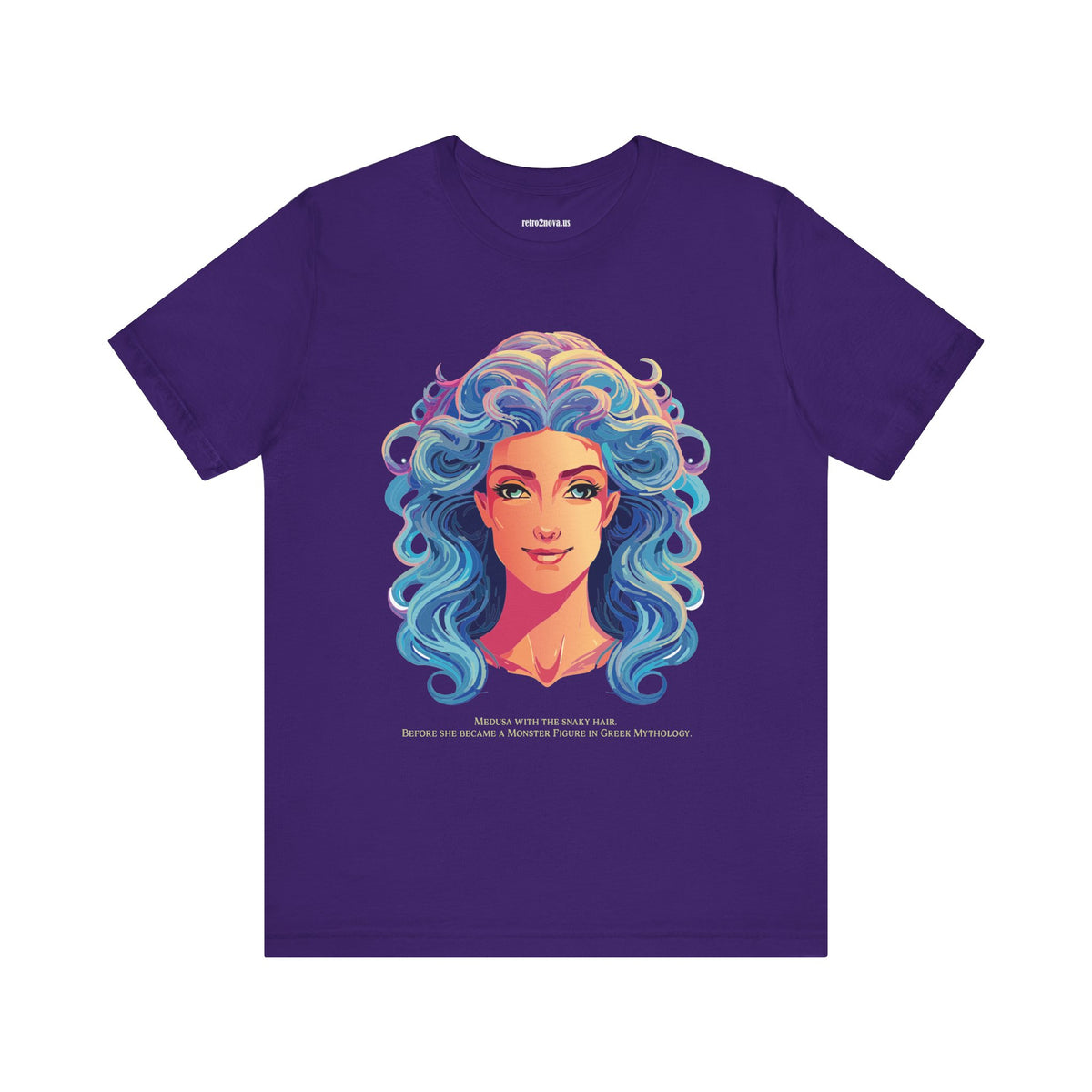 Goddess Graphic Unisex Cotton Bella+Canvas Tee with Medusa