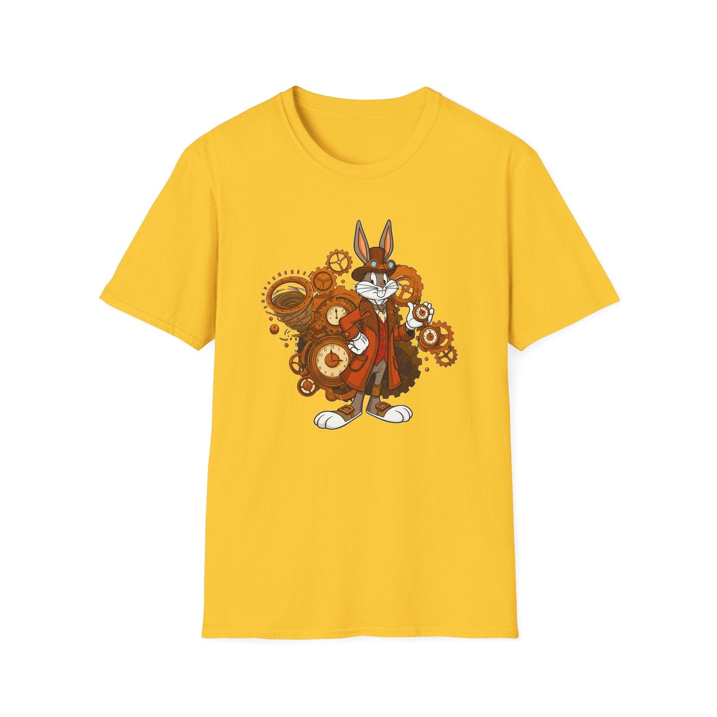 Bugs Bunny T Shirt Cartoon Tee Unisex Softstyle 100 Percent Cotton Gildan 64000 Tee