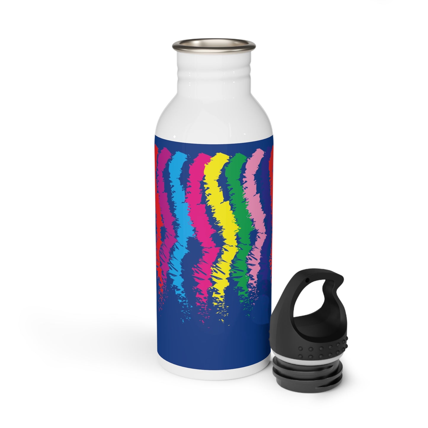 Bouteille d'eau Tumbler avec des motifs artistiques 