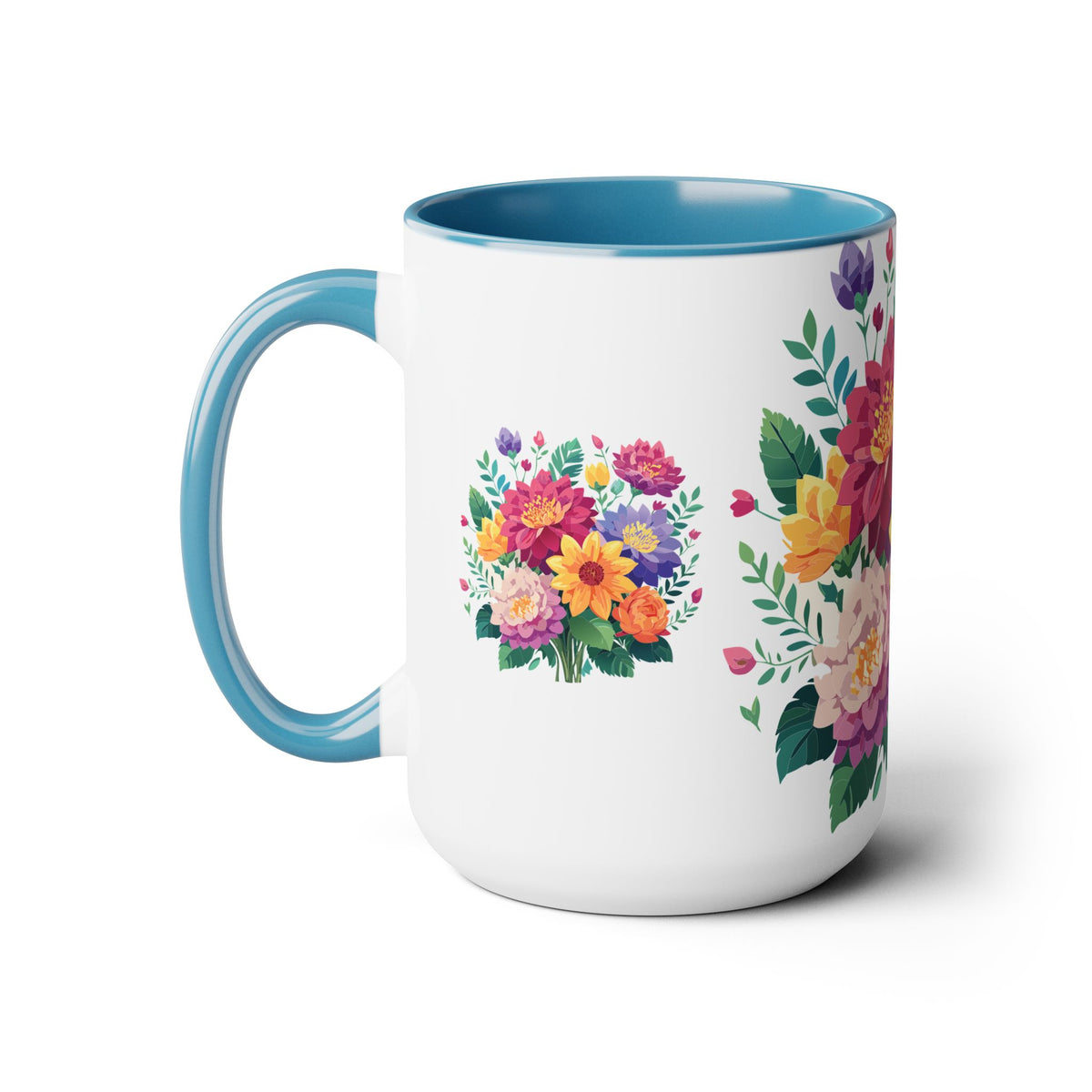 Floral Mug, Floral Cup