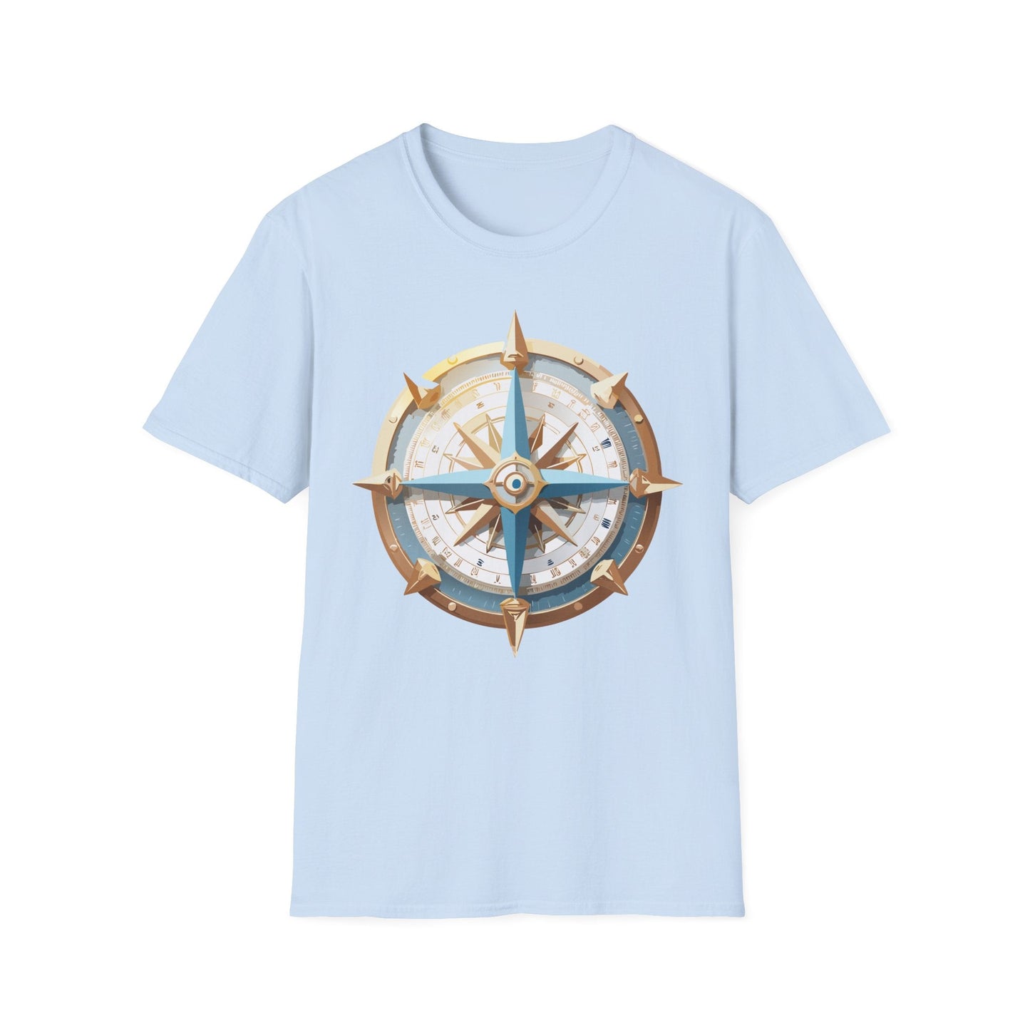 Compass Navigator Graphic Tee Unisex 100 Cotton 27