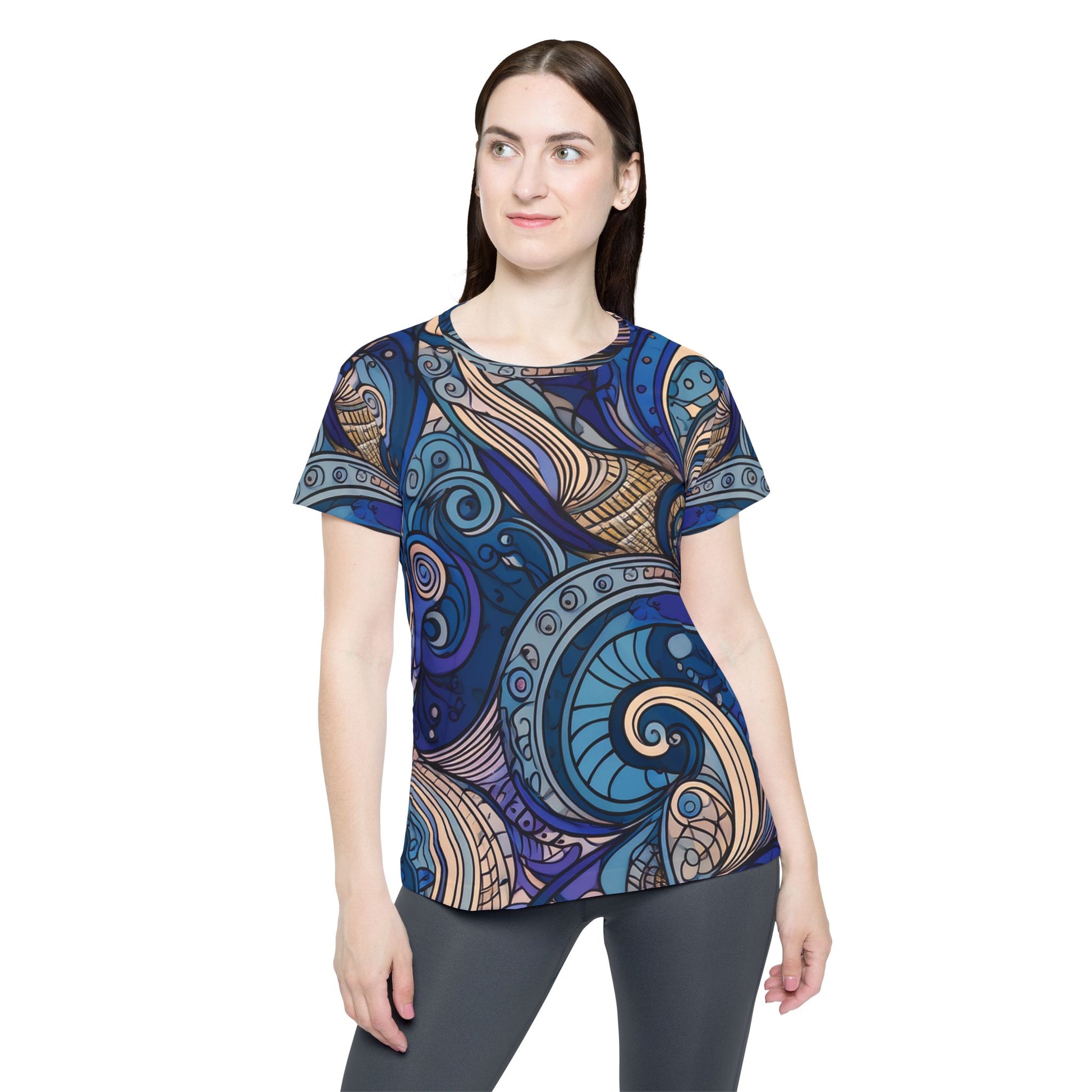 Abstract Print Shirt - PPU BEST