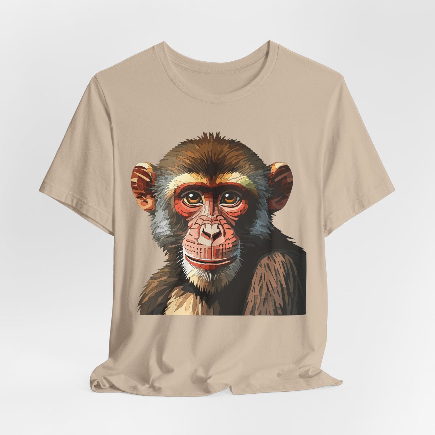 Unisex Animal Tee Shirt With Art Design Wildlife Graphic Gildan Softstyle 64000 Shirt
