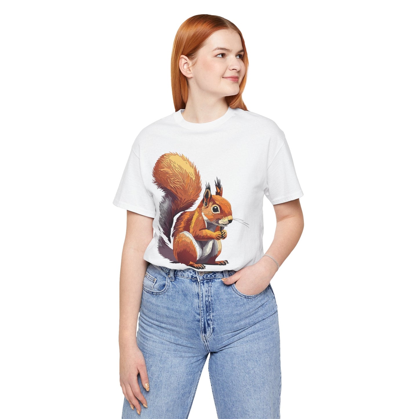 Unisex Animal Shirt Art Design Tee Shirt With Wild Animals Gildan Softstyle 64000 Cotton