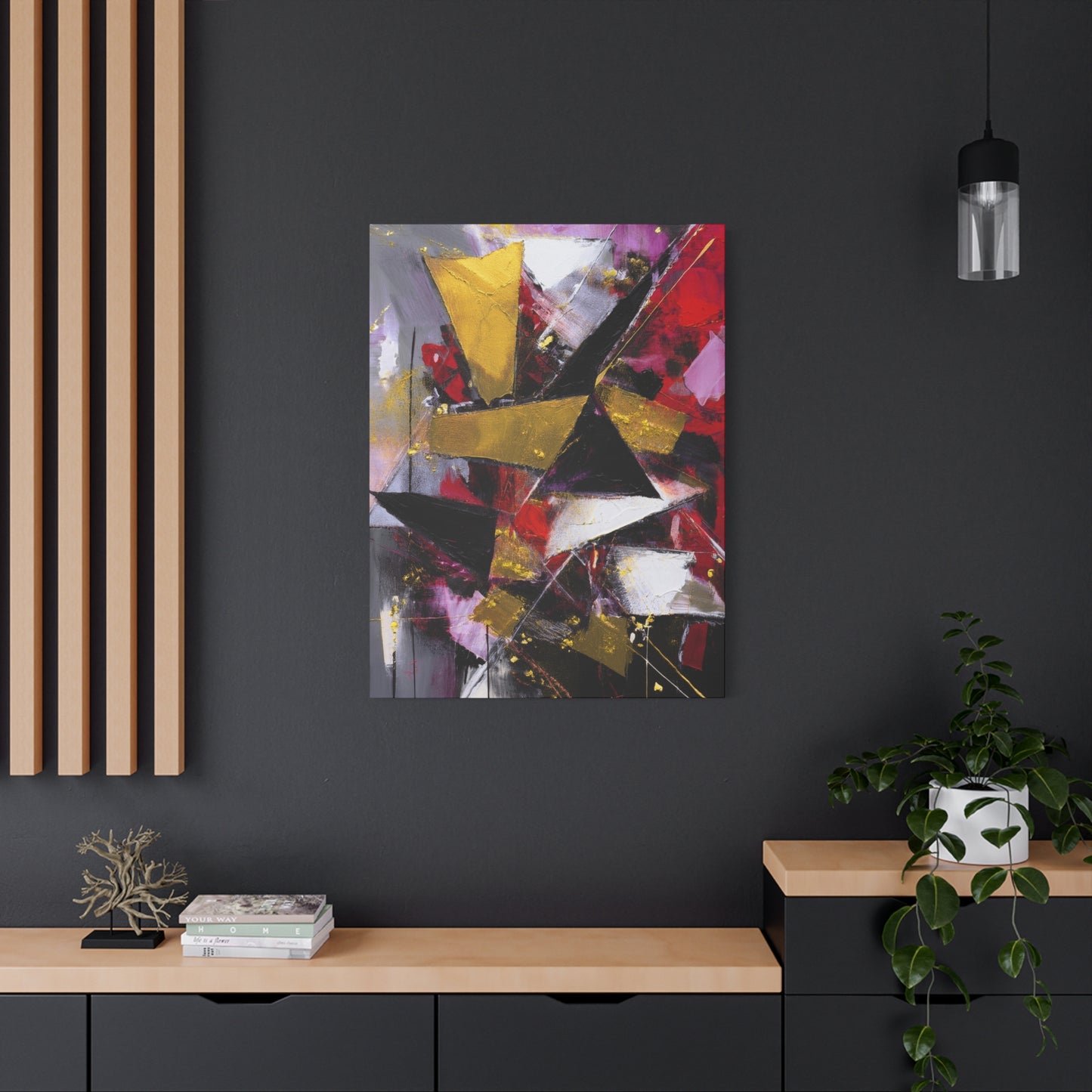 Abstract Oil Painting Print Canvas 20x24,20x30,24x30 24x32,24x36,30x40 32x48,36x48,40x60 Pine-Wood Inner Frame ABS-192