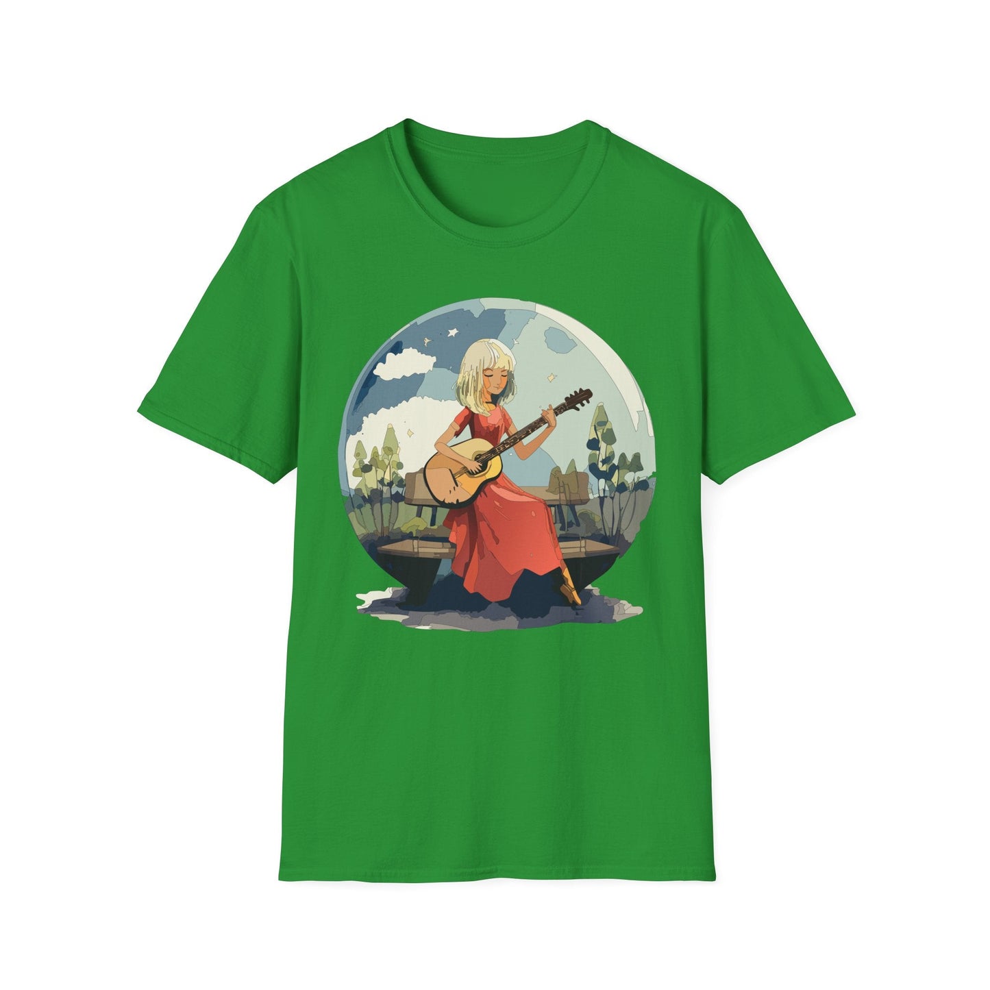 Womens Graphic T Shirts Art Design Shirt Unisex Softstyle Cotton Tee Quality Comfort Everyday Style