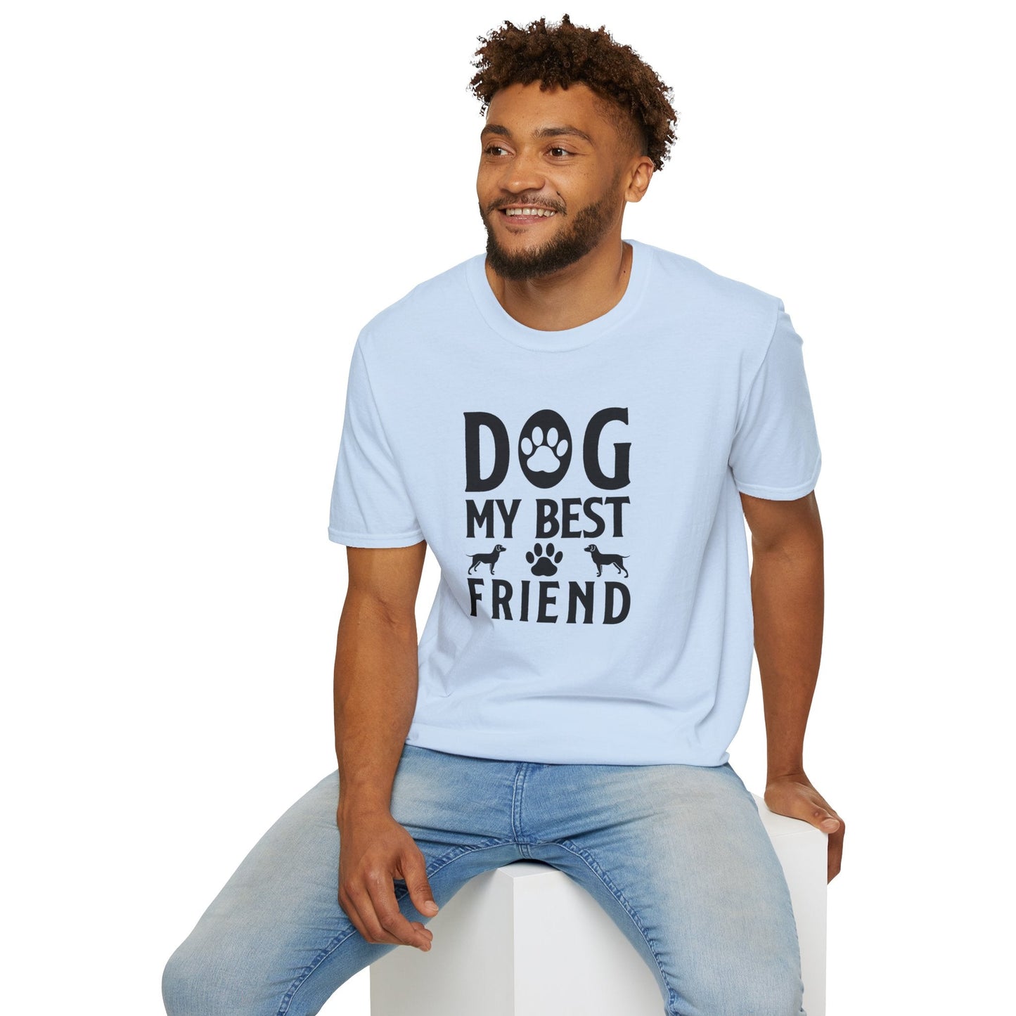Dog Slogan T Shirts With Funny Quotes Tee Shirt Unisex Gildan Softstyle 64000 100 Percent Cotton