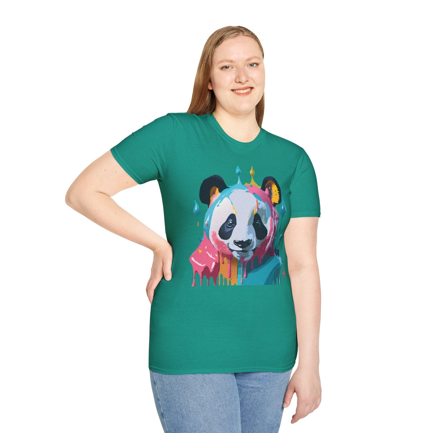 Panda Shirt Unisex T Shirt Panda Lover Gift Gildan Softstyle Tee 100 Percent Cotton