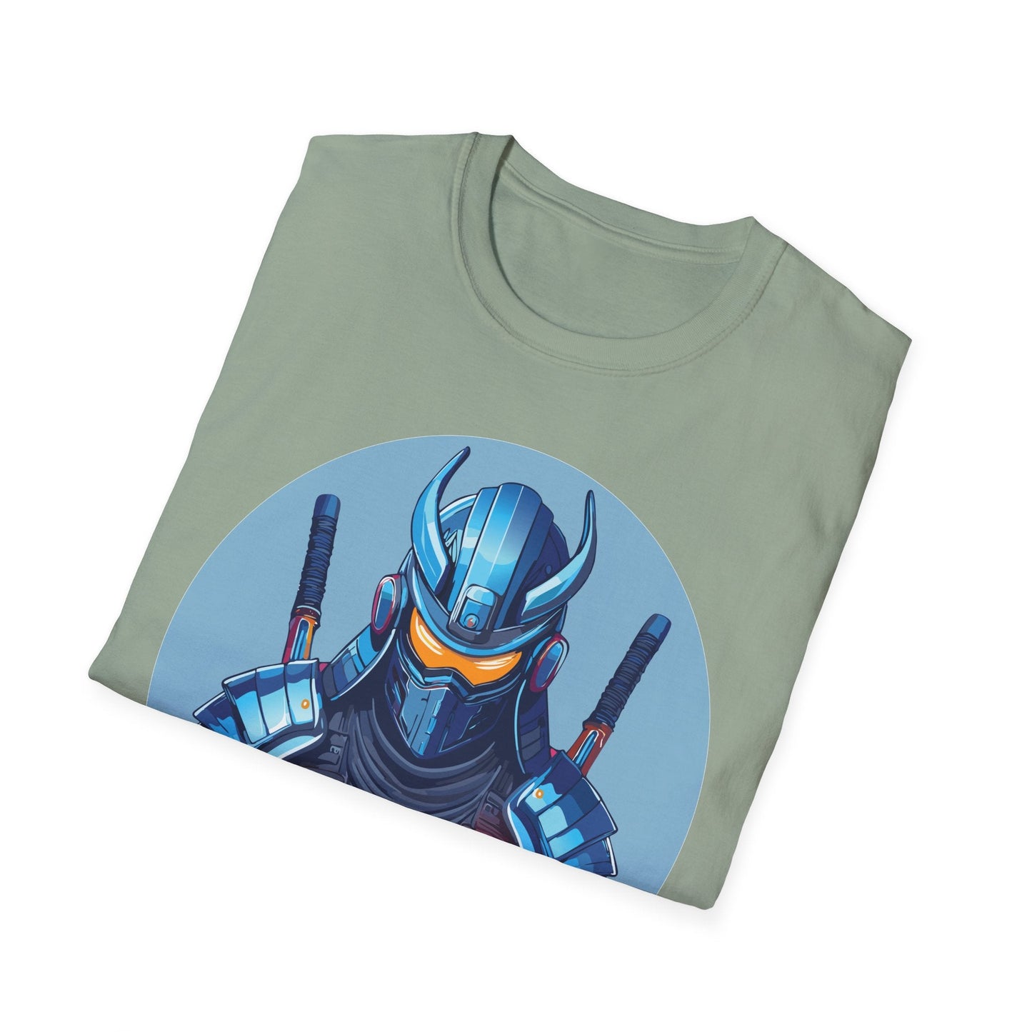 Samurai Shirt Unisex Softstyle T Shirt 100 Percent Ring Spun Cotton Gildan 64000
