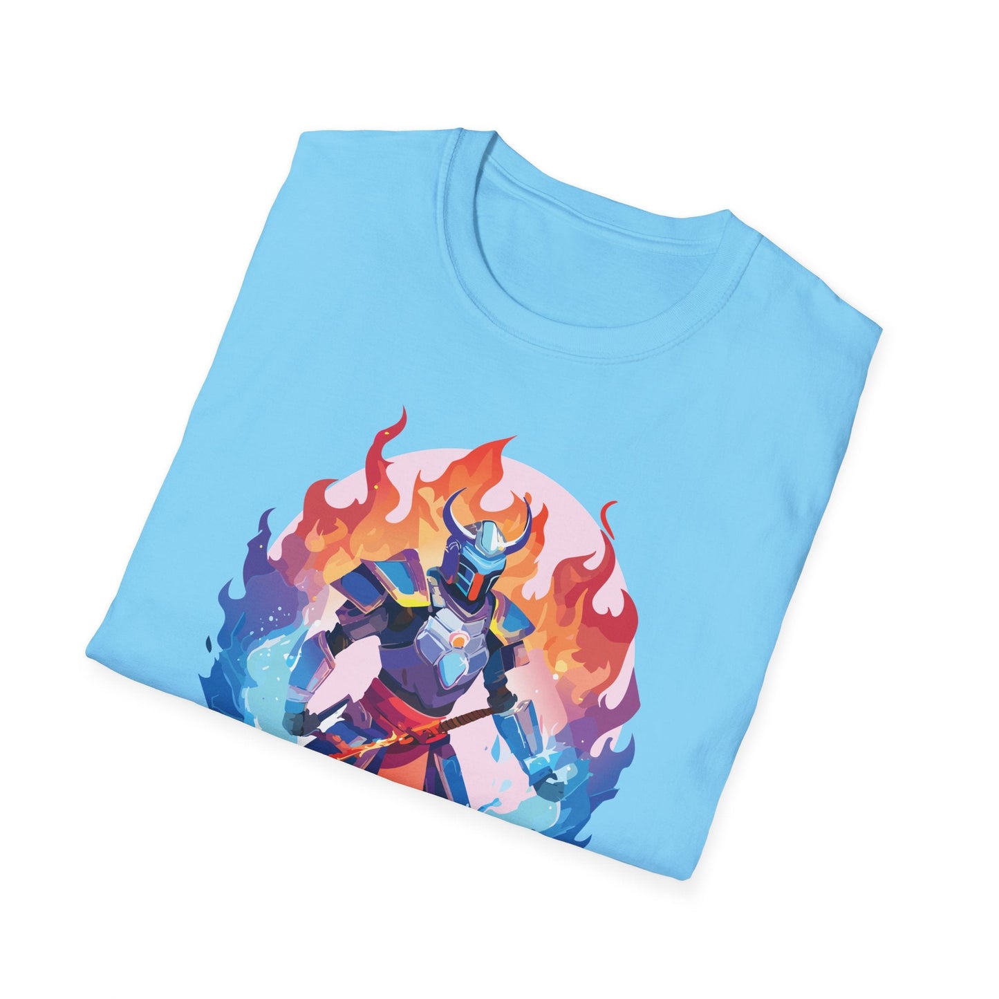 Samurai Shirt Unisex Gildan Softstyle 64000 Tee 100 Percent Cotton Comfortable Tee