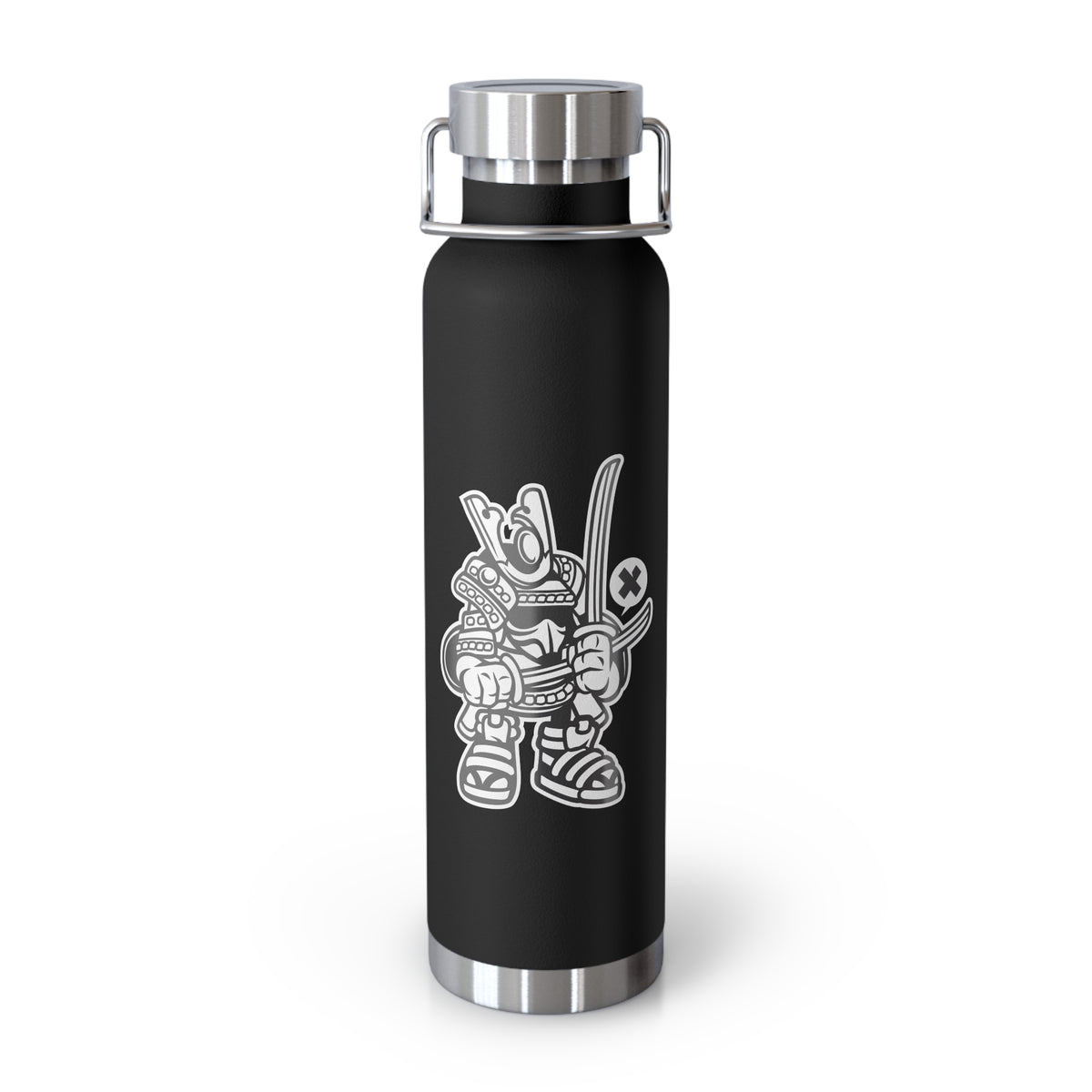 22oz Copper Insulated Water Bottle with Cartoon Design - CV49