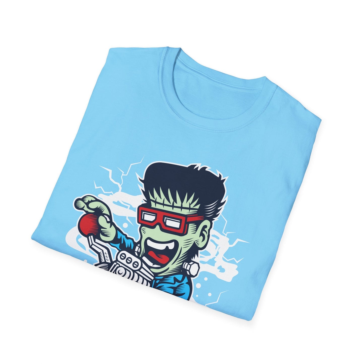 Cartoon T Shirt Animation Tee Funny Unisex Softstyle Gildan 64000 100 Percent Cotton