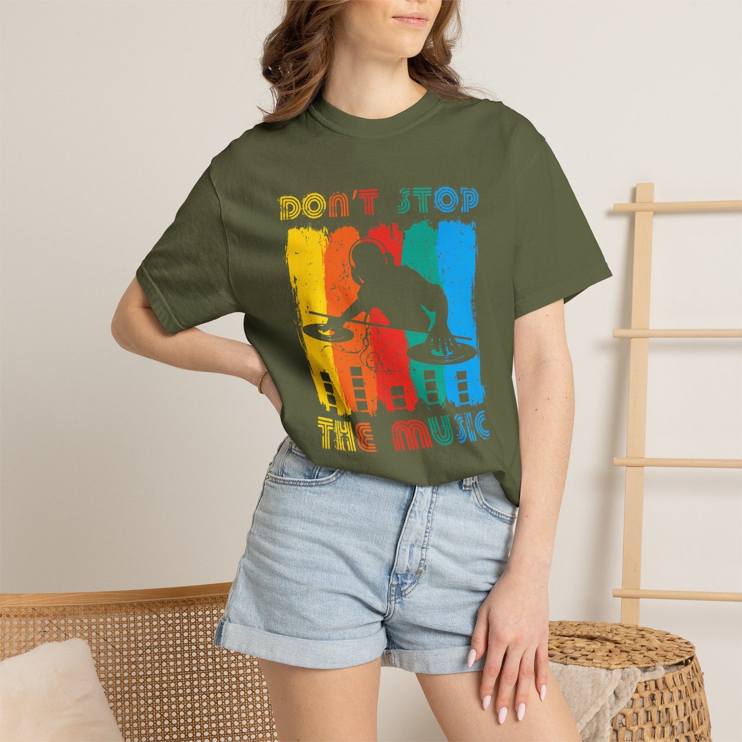 Music Graphic Design Unisex Cotton T-shirt 014