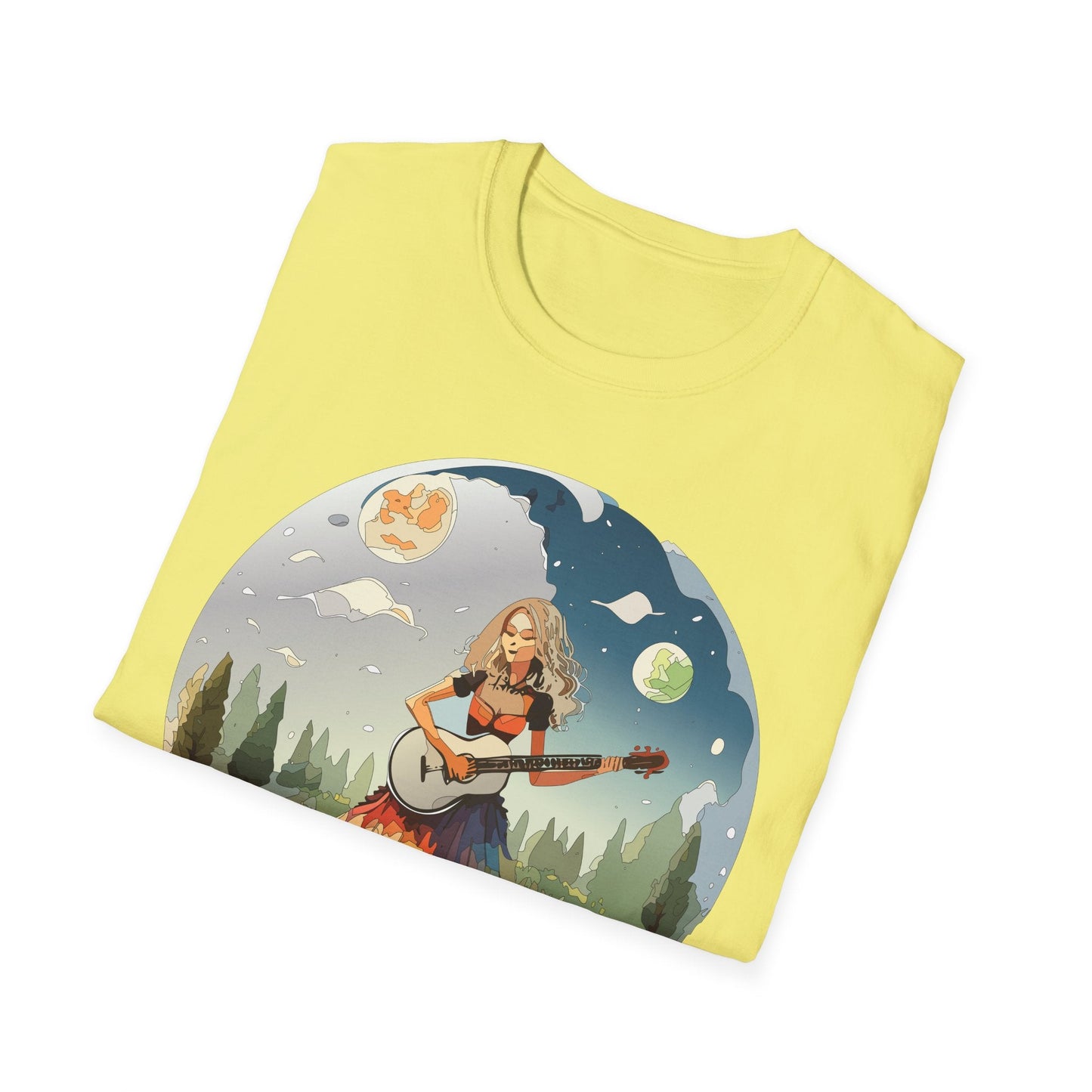 Womens Graphic T Shirts Art Design Tee Softstyle 64000 Ring Spun Cotton Comfort Everyday