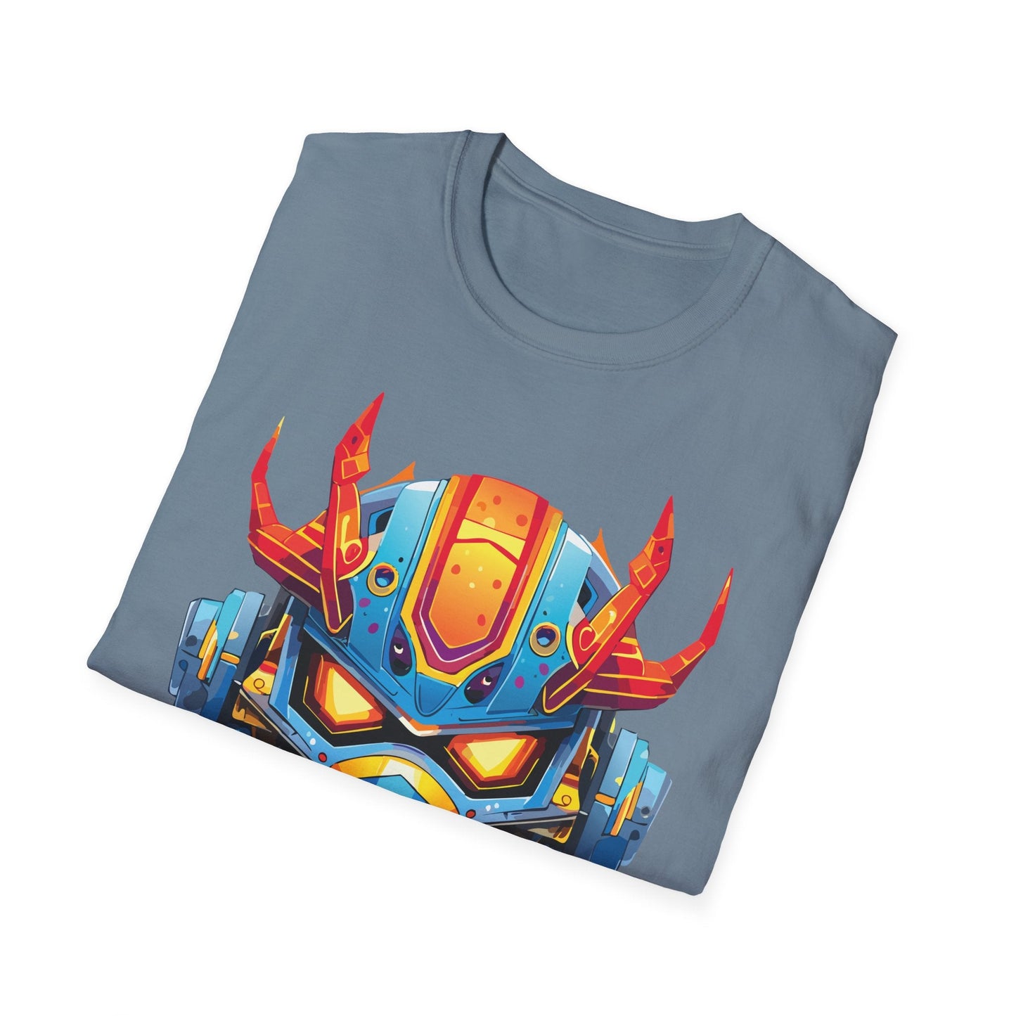 Cyborg Tee Unisex Robot And Terminator Shirt Gildan Softstyle 64000 Ring Spun Cotton