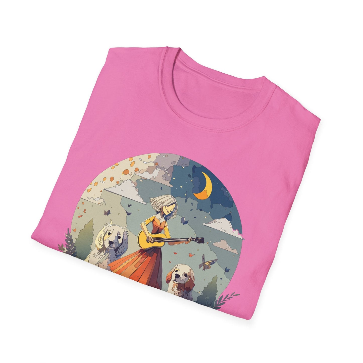 Womens Graphic T Shirts Art Design Tee Softstyle Gildan 64000 100 Percent Cotton