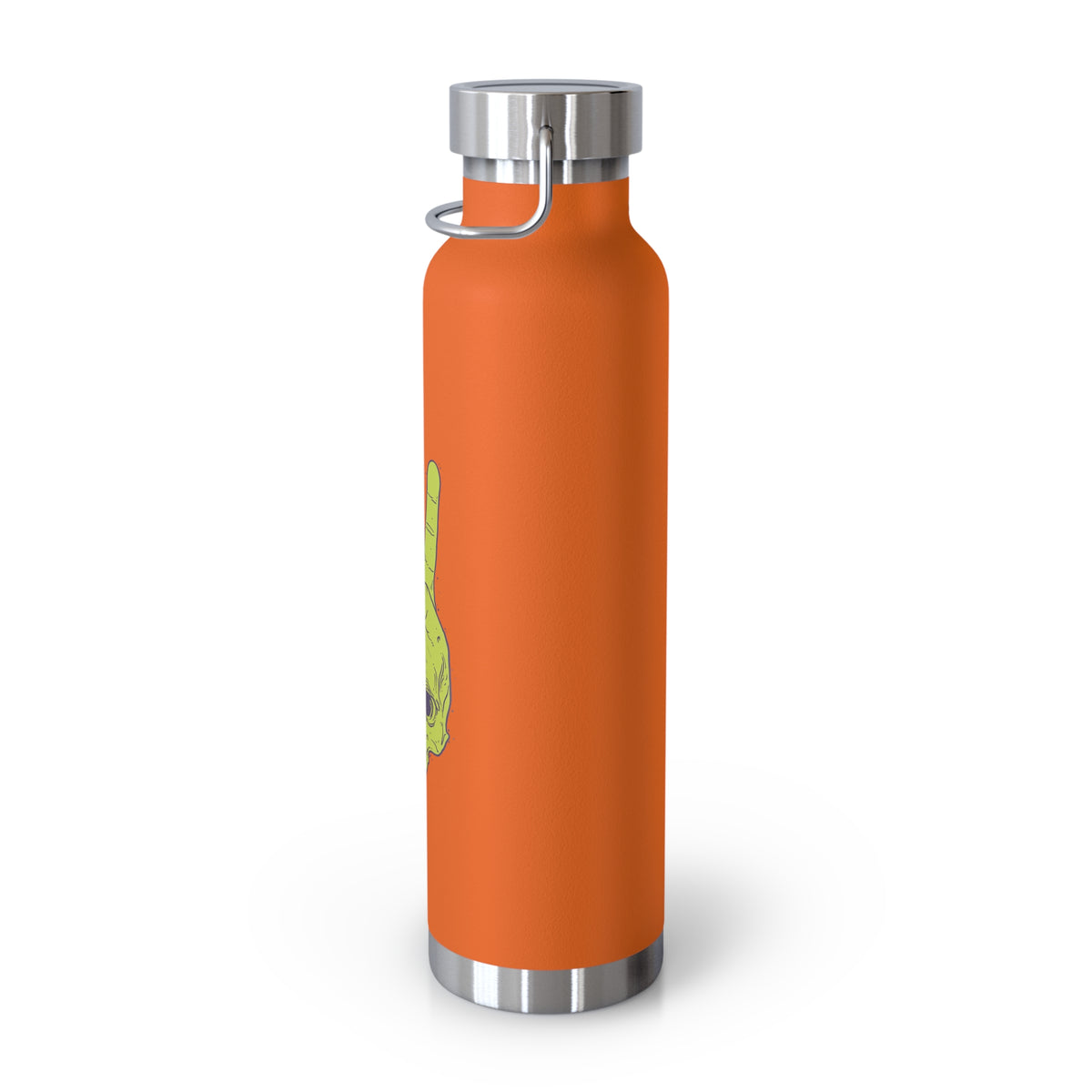 22oz Copper Insulated Water Bottle with Cartoon Design - CV60