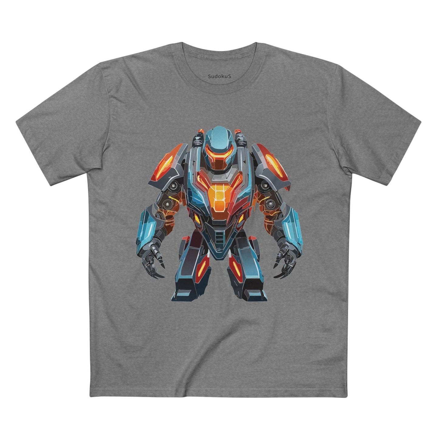 Cyborg Robot Graphic Unisex 100 Cotton Staple Tee 19