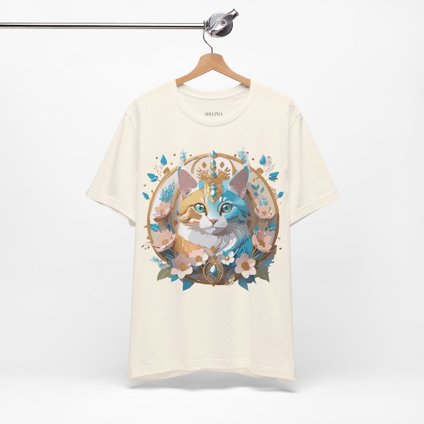 Adelpha Medallion Graphic Tee Unisex Short Sleeve Vintage Inspired Original Art Design