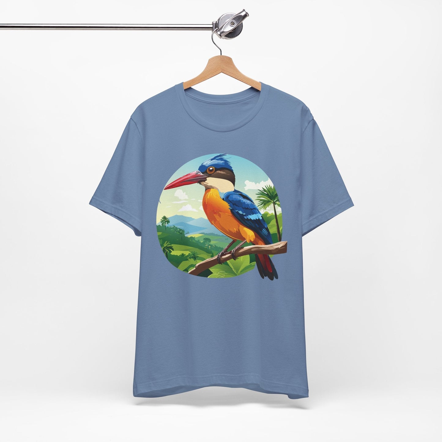 Unisex Animal Shirt With Art Design Featuring Wild Animals Jersey Short Sleeve Tee