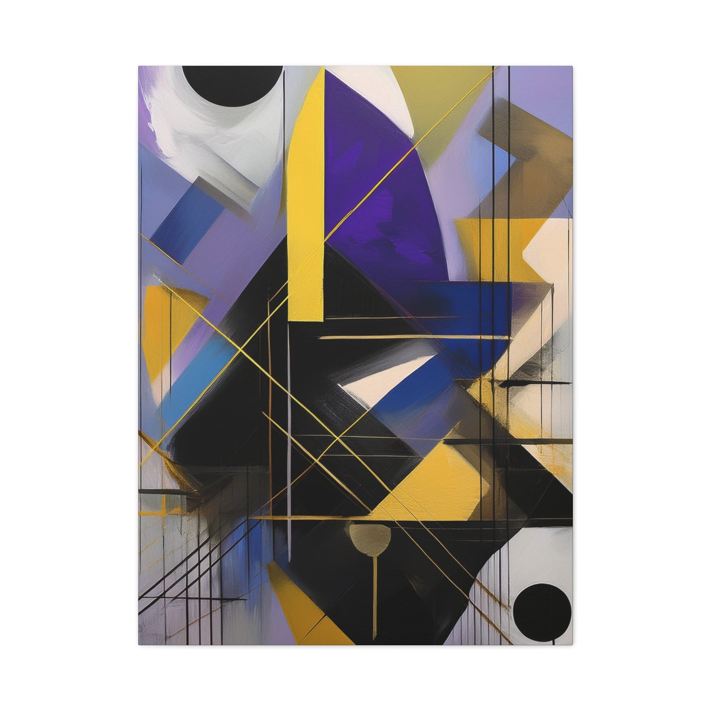 Purple Abstract Painting Print Canvas 20x24,20x30,24x30, 24x32,24x36,30x40, 32x48,36x48,40x60 Pine-Wood Inner Frame ABS-33