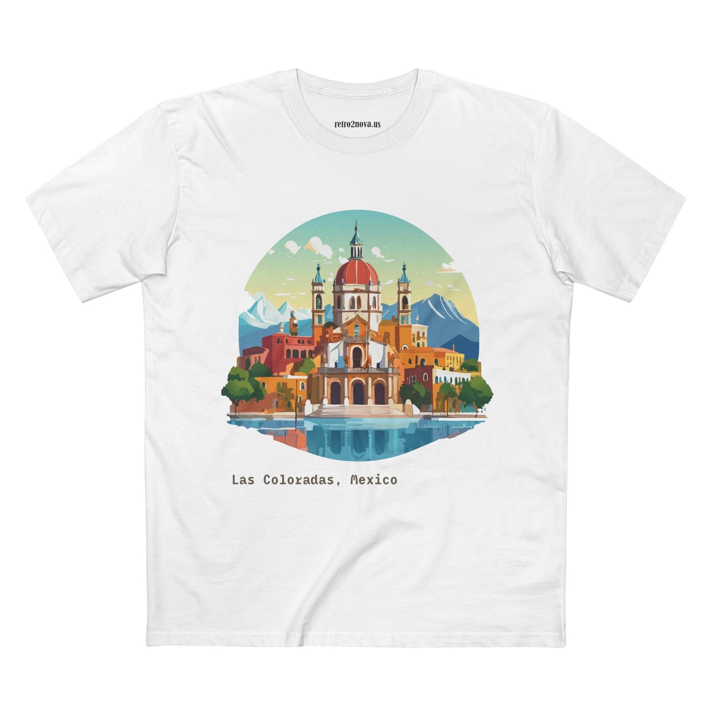 Mexico Travel Shirt Unisex Premium Cotton Tee With Original Art Design Retro2Nova