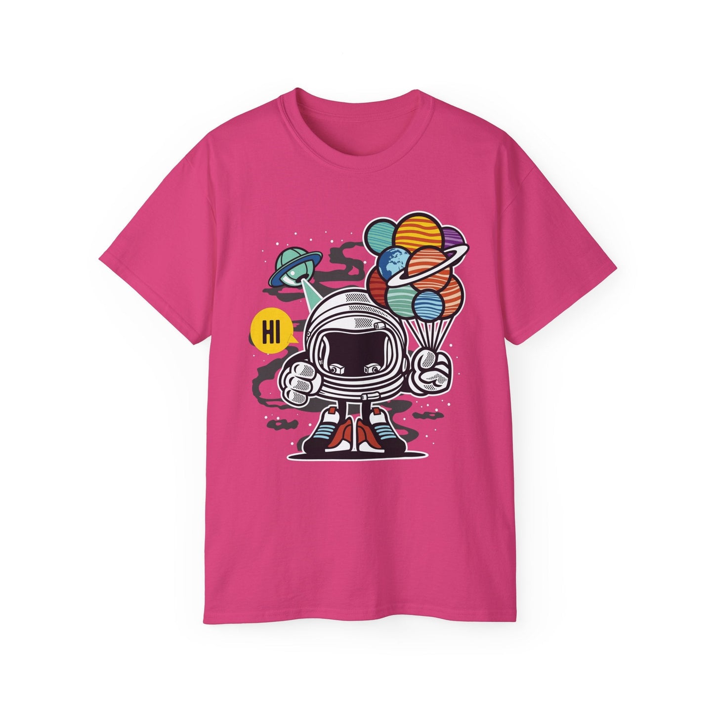 Astronaut Graphic Unisex 100 Cotton Tee 2