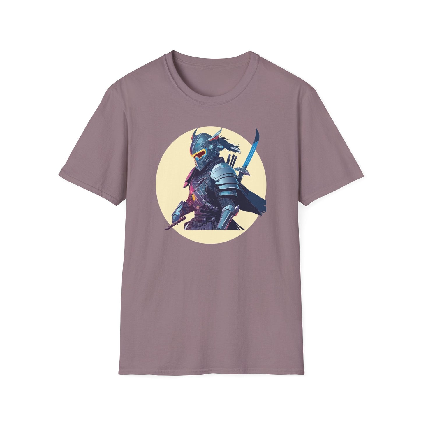 Samurai Shirt Unisex Softstyle Short Sleeve T Shirt Gildan 64000 Breathable Comfort Wear