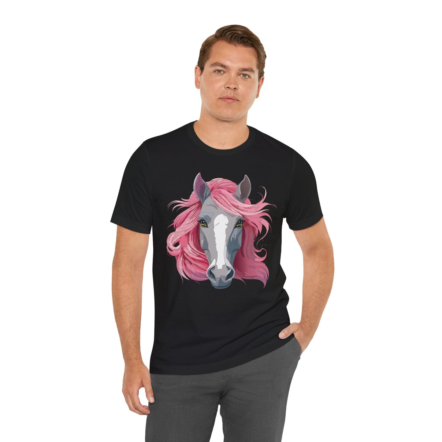 Unisex Animal Art Design Tee Shirt With Wild Animals Graphic Short Sleeve Everyday Wear