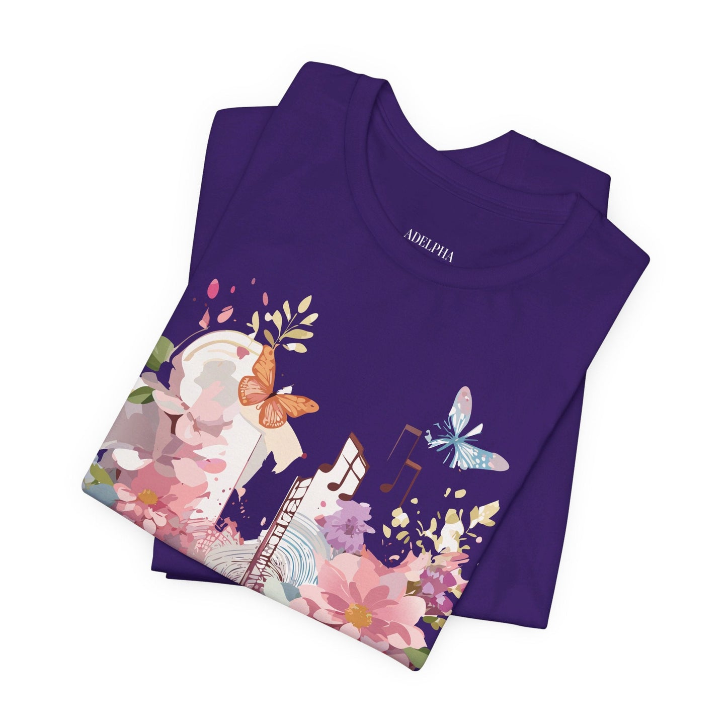 Adelpha Vintage Inspired Graphic T Shirt Unisex Short Sleeve Art Tee Premium Quality
