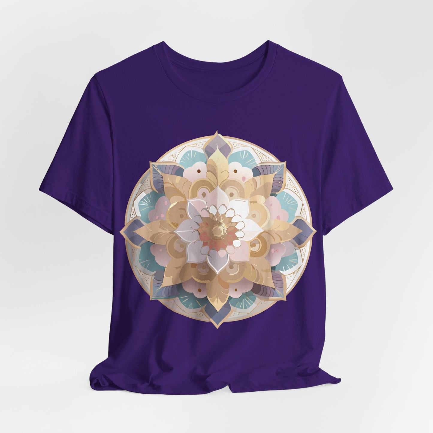 Adelpha Mandala Graphic Tee Unisex Jersey Short Sleeve Vintage Inspired Art Design Shirt