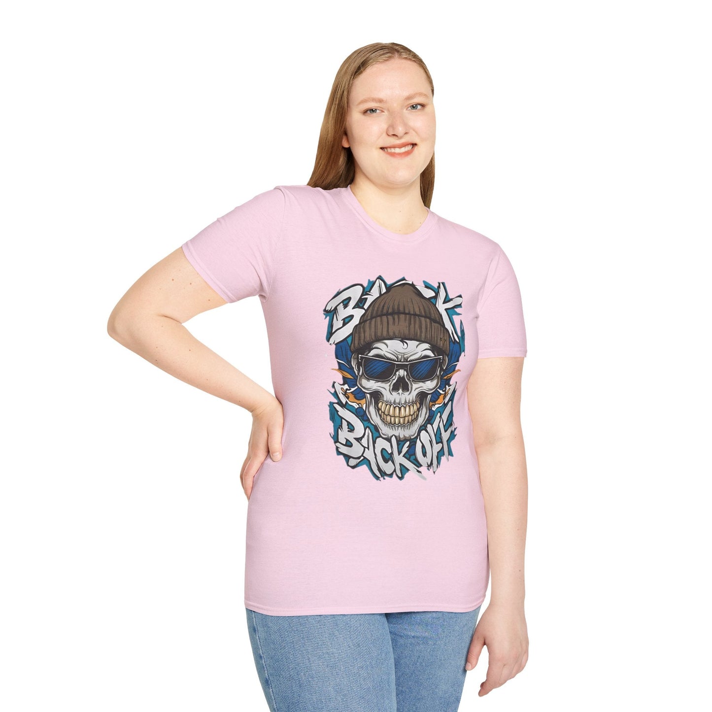 Skull Graphic Unisex Cotton T-shirt with Skeleton Artwork Design 7
