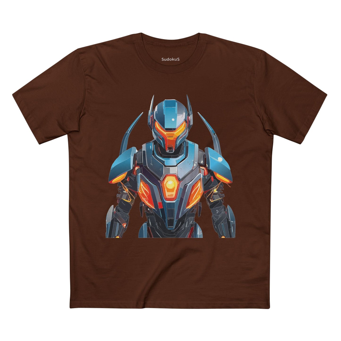 Cyborg Robot Graphic Unisex 100 Cotton Staple Tee 21