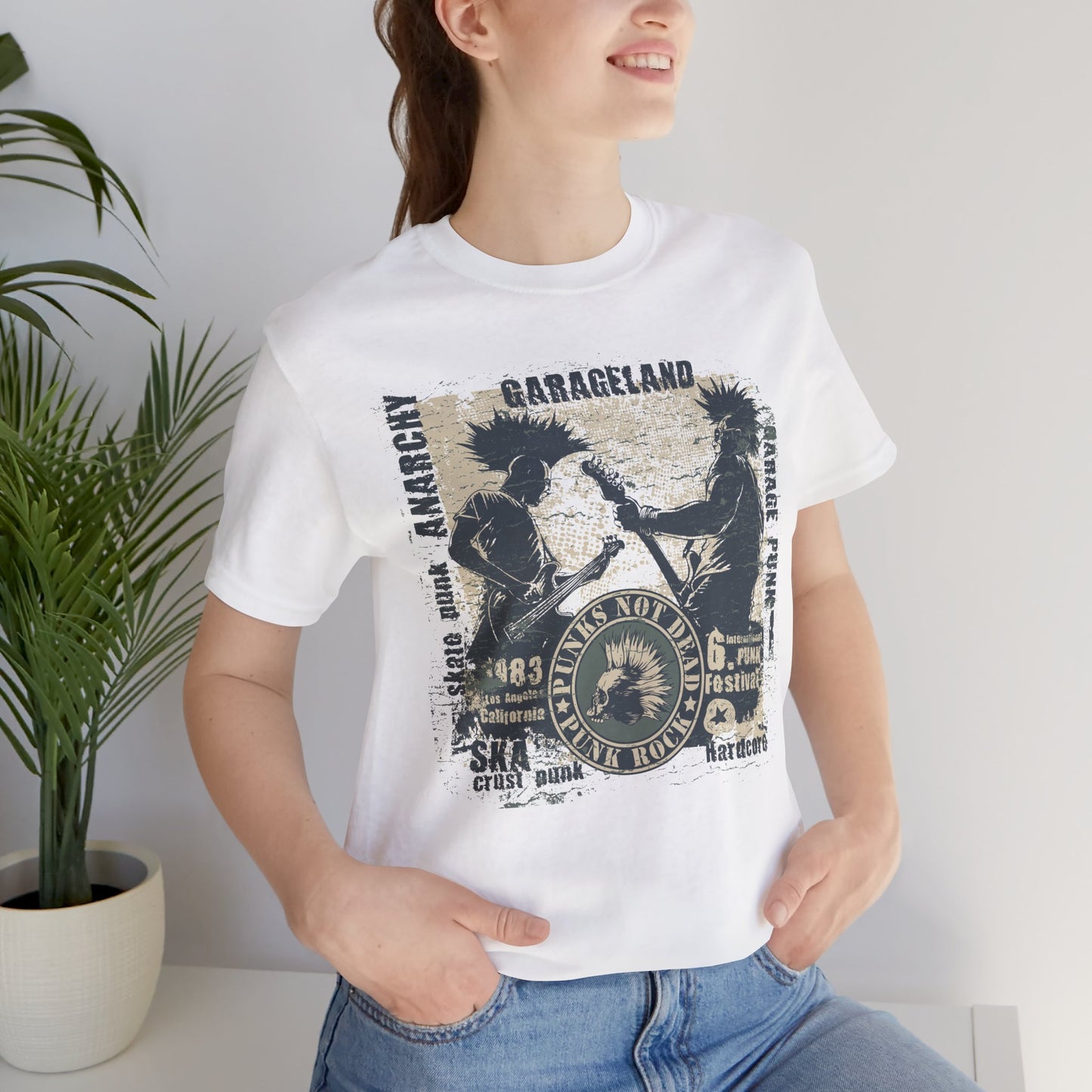 Punk Rock Graphic Tee, Retro Graphic T-Shirt, Artistic Vintage T-Shirt, Vintage Shirt, Retro Tee, Art Design Music Tees