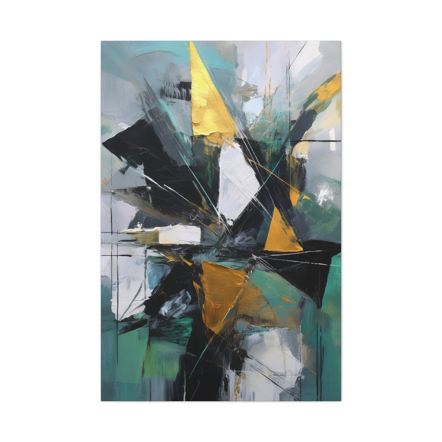 Abstract Oil Painting Print Canvas 20x24,20x30,24x30 24x32,24x36,30x40 32x48,36x48,40x60 Pine-Wood Inner Frame ABS-208