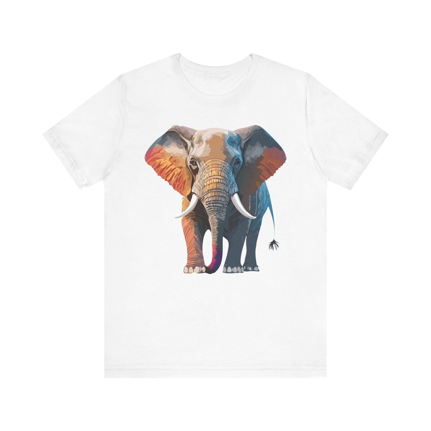 Unisex Animal Shirt With Animals Art Design Graphic Tee Short Sleeve Wild Animals