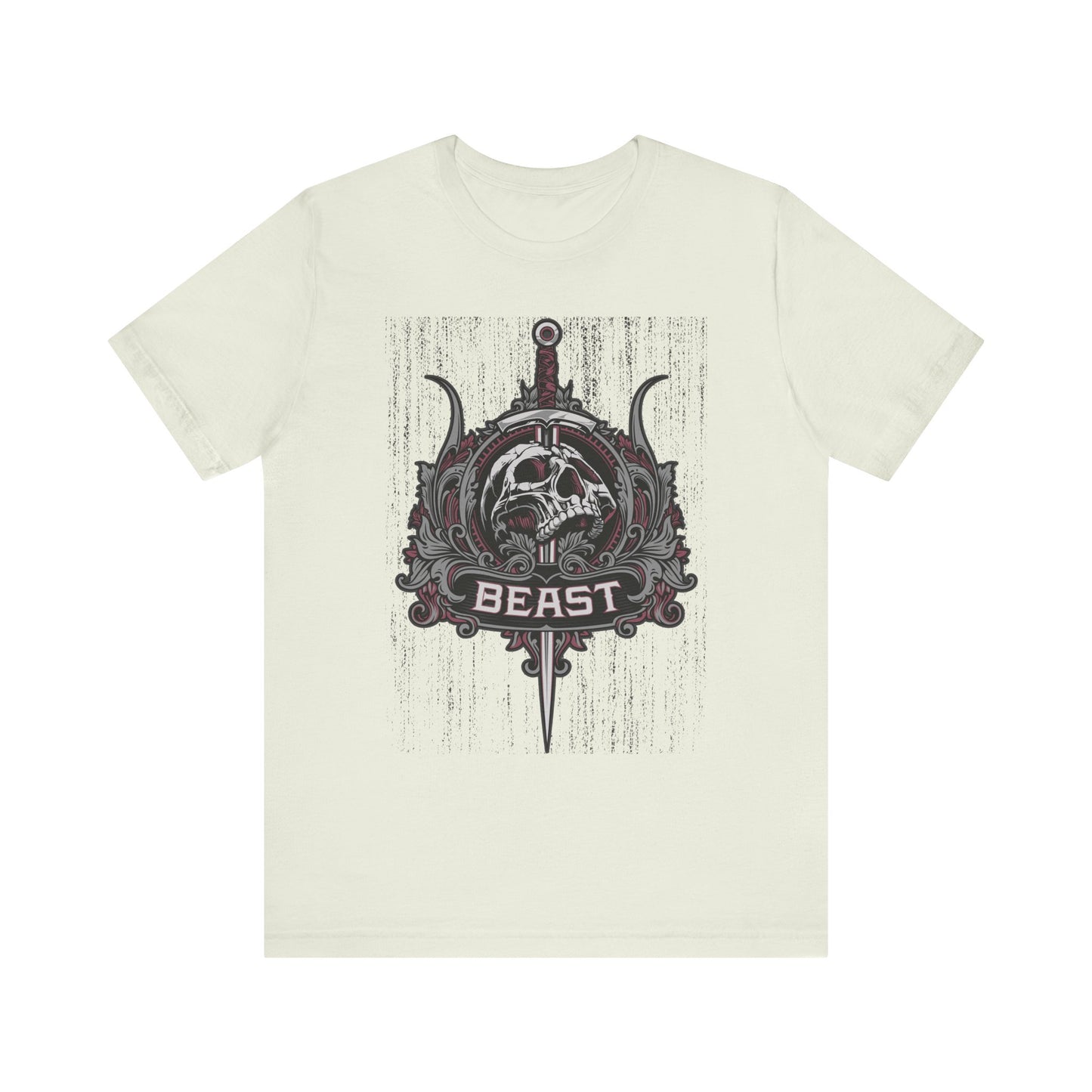 Beast Graphic Tee, Graphic T-Shirt, Artistic Vintage T-Shirt, Vintage Shirt, Skull Tee, Art Design Skull Tees