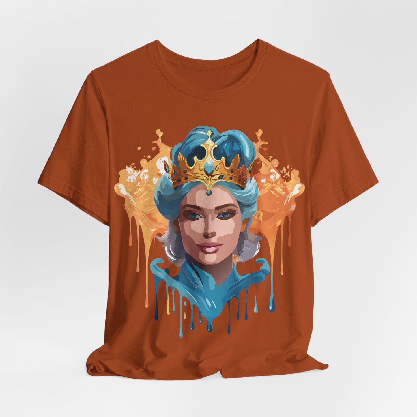 Queen Graphic Tee Unisex Jersey Short Sleeve Premium Quality Adelpha Vintage Inspired Artwork
