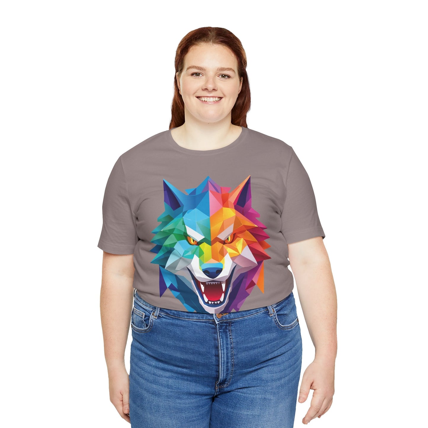 Unisex Animal Shirt Art Design Tee With Animals Wild Animals Shirt Short Sleeve