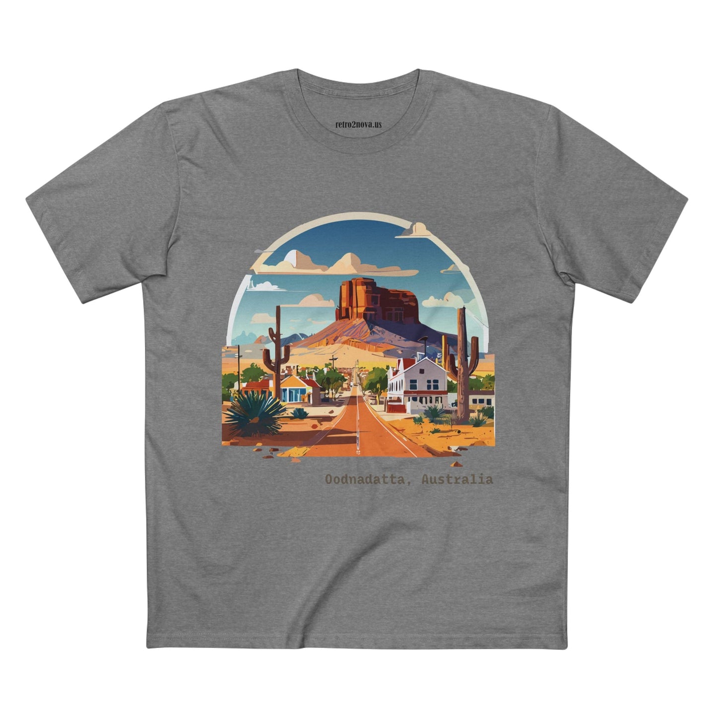 Australia Travel Shirt Unisex Premium Cotton Art Tee With Original Design By Retro2Nova TT21