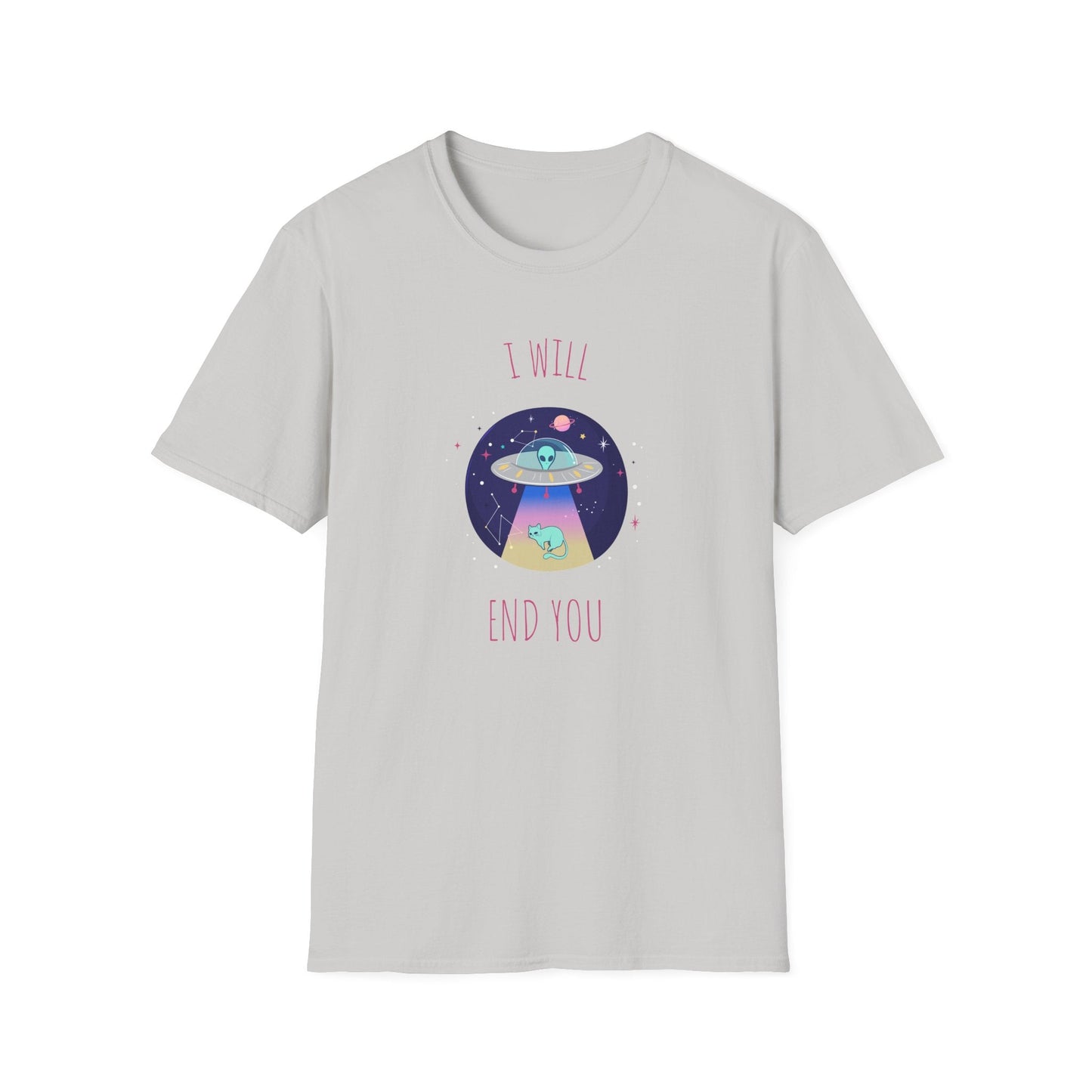 Funny T Shirts UFO Tees Funny Aliens Shirt