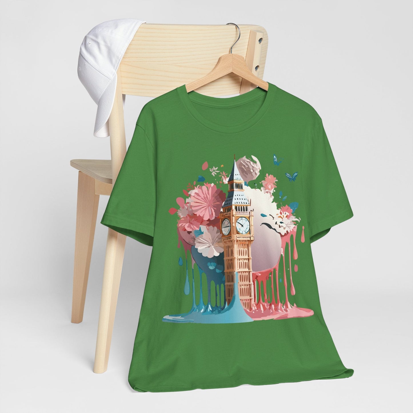 Adelpha London Graphic T Shirt Unisex Short Sleeve Tee For Everyday Style And Travel