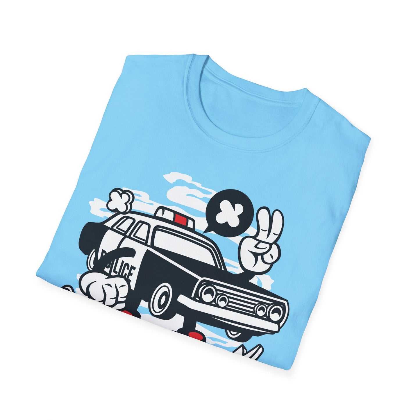 Cartoon T Shirt Animation Tee Funny Unisex Gildan Softstyle 64000 Cotton Tee Comfort