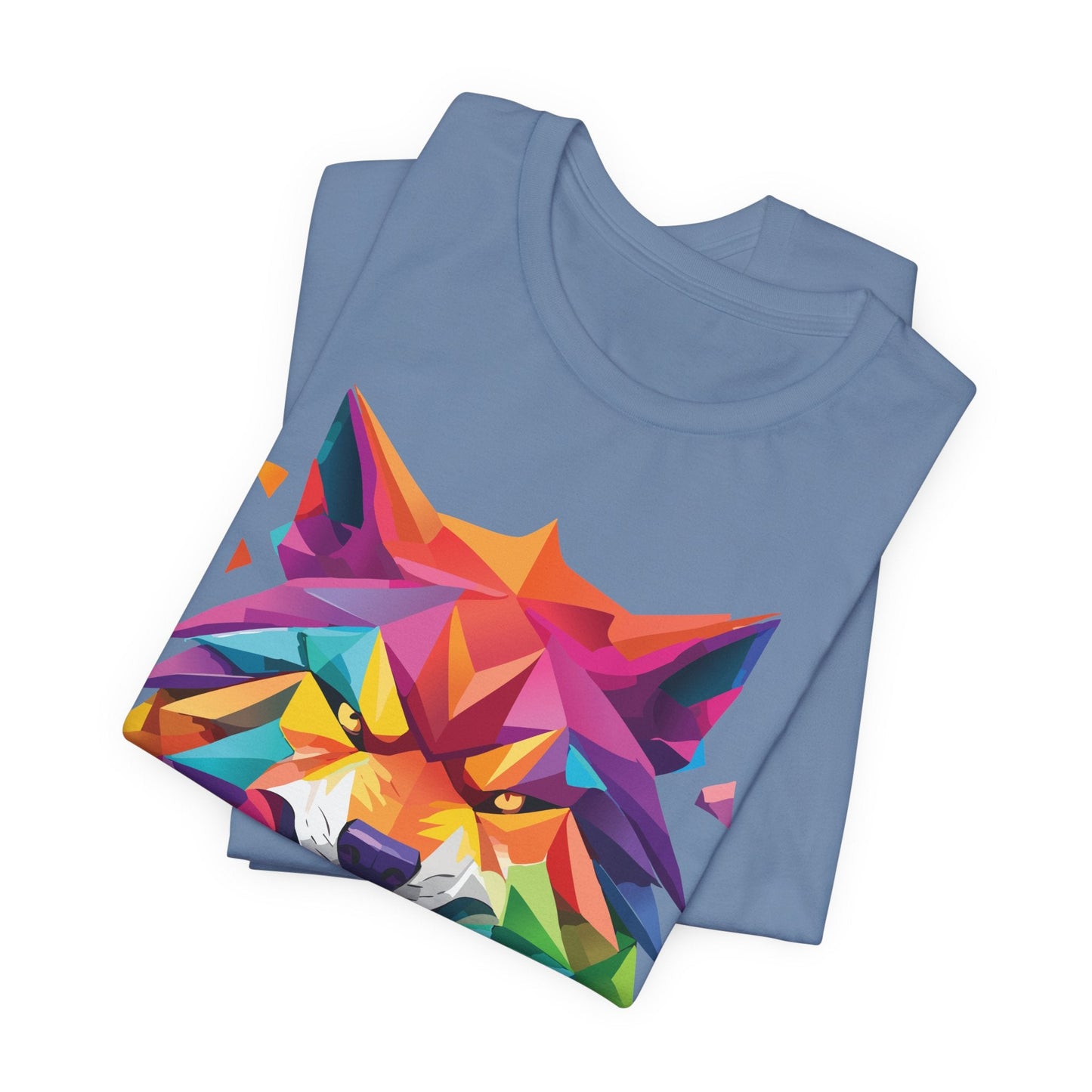 Unisex Animal Shirt With Art Design And Wild Animals Print Tee Short Sleeve Premium