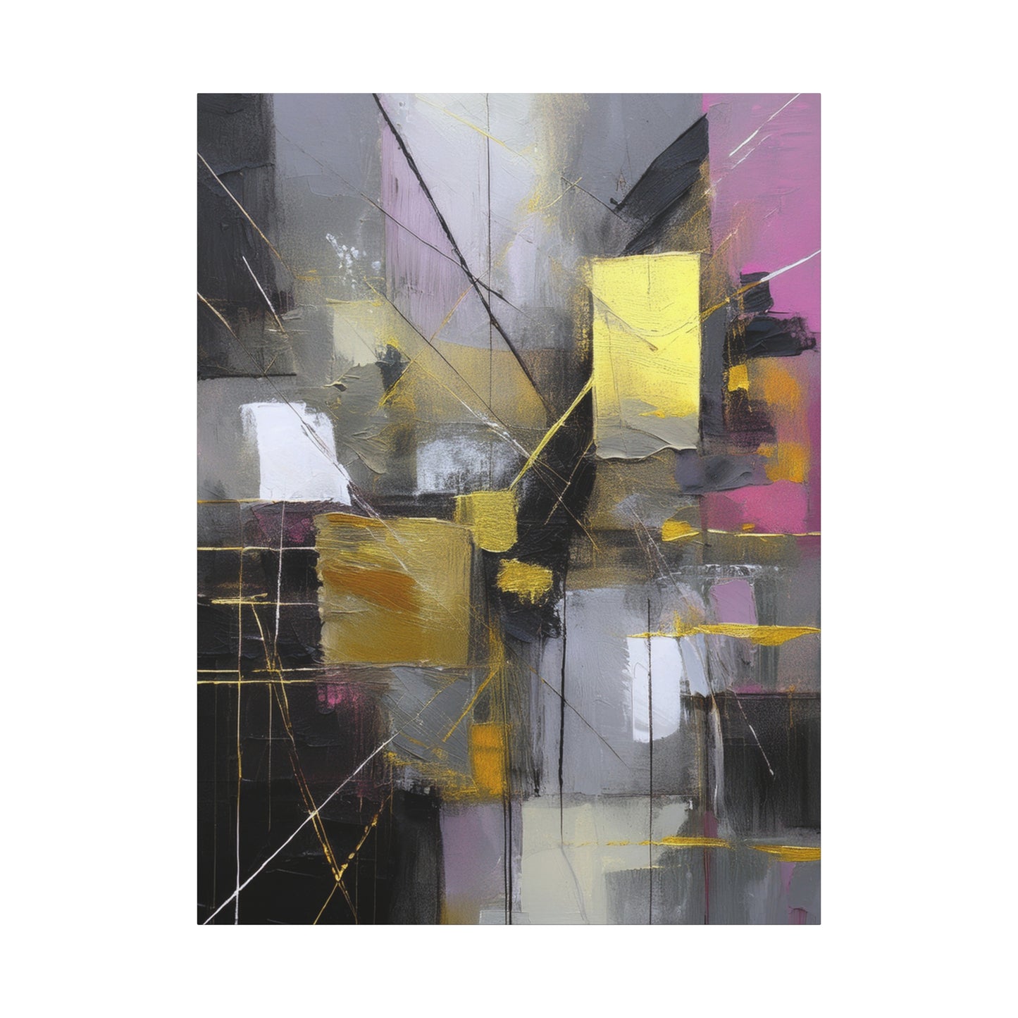 Abstract Oil Painting Print Canvas 20x24,20x30,24x30 24x32,24x36,30x40 32x48,36x48,40x60 Pine-Wood Inner Frame ABS-214