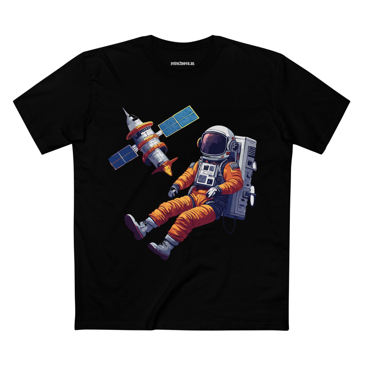 Cosmos Astronaut Graphic Tee Staple Unisex 100 Cotton Tee Shirt - CS-37