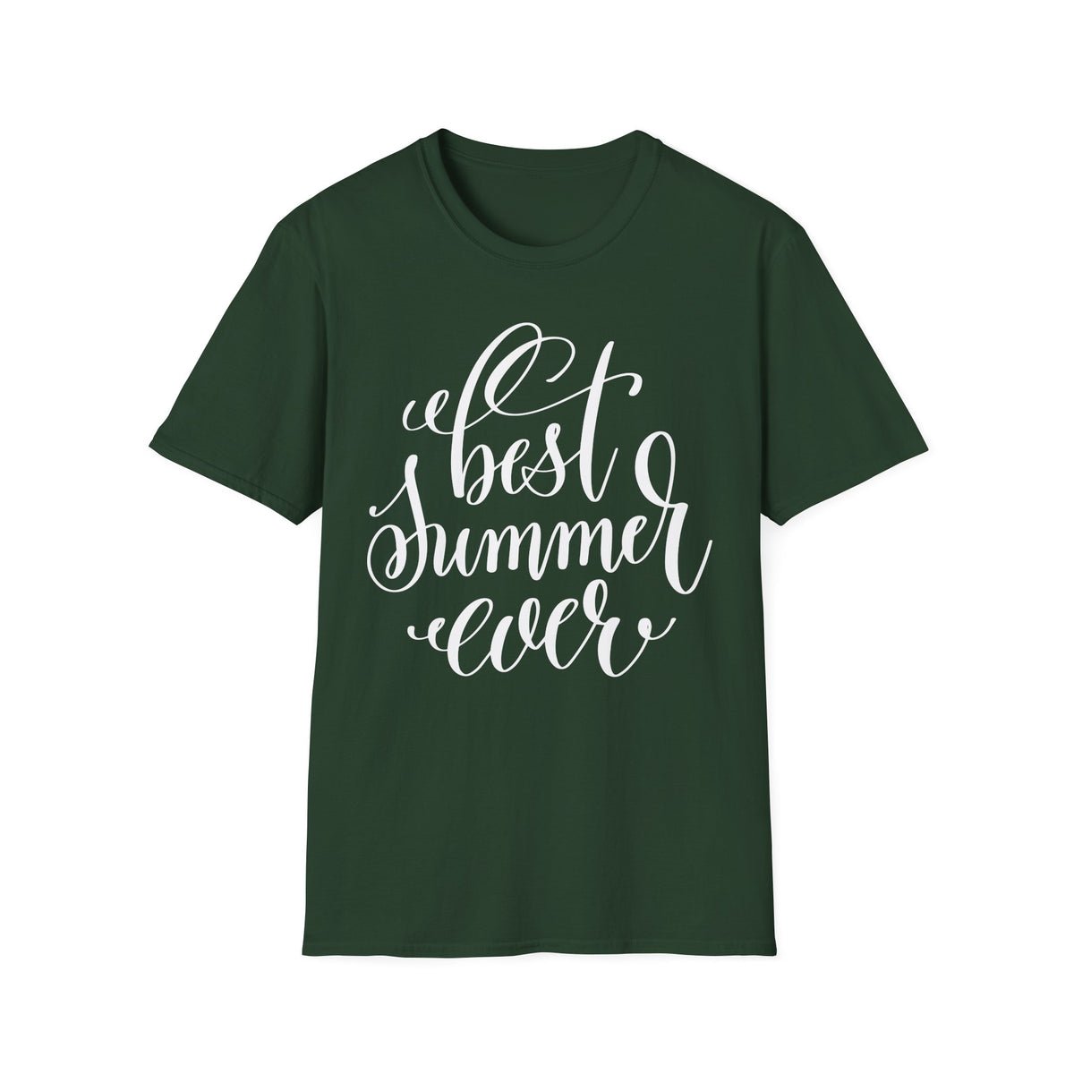 Unisex Cotton Short Sleeves Summer Graphic T-Shirt