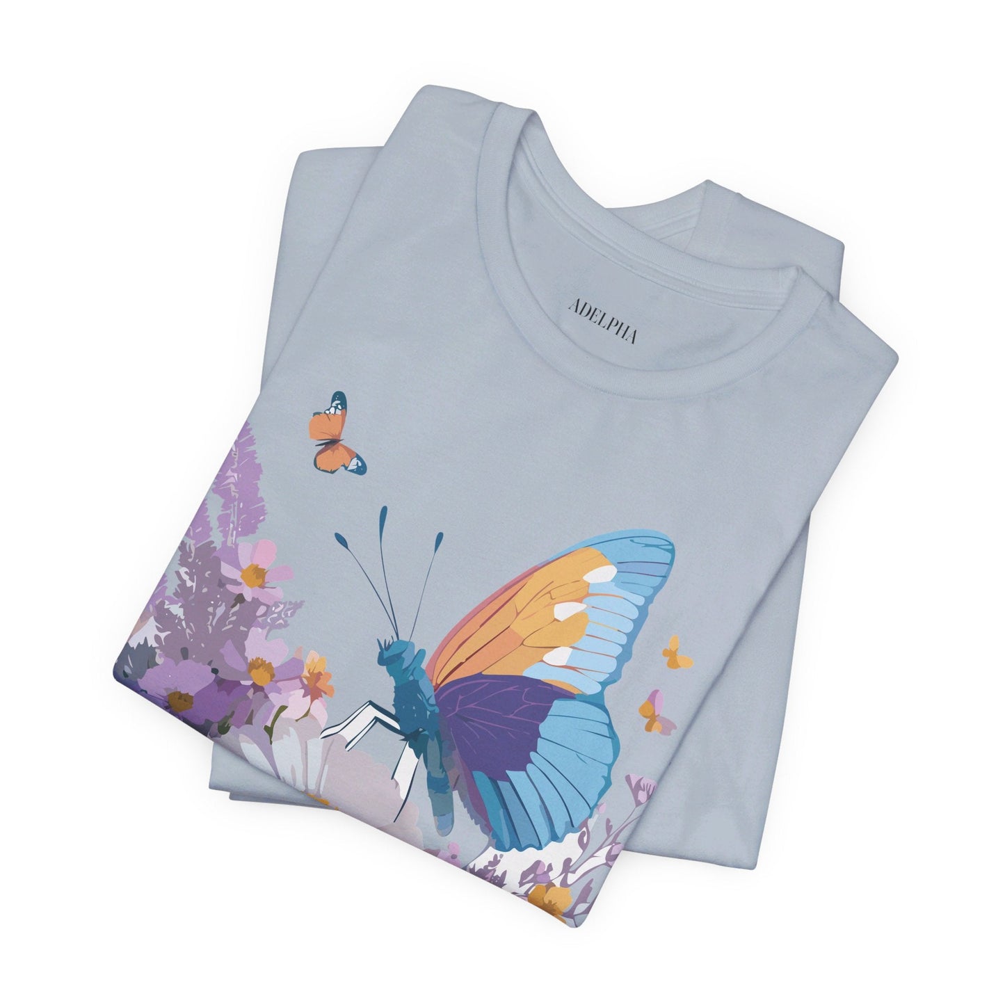 Butterfly Graphic Tee From Adelpha Art Design Unisex Jersey Short Sleeve Shirt